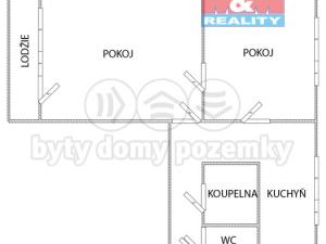 Pronájem bytu 2+1, Ostrava - Poruba, Opavská, 58 m2