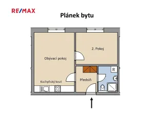 Pronájem bytu 2+kk, Praha - Ďáblice, Ďáblická, 42 m2