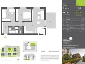 Prodej bytu 3+kk, Ostrava, 67 m2
