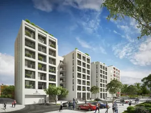 Pronájem bytu 1+kk, Praha - Karlín, U Mlýnského kanálu, 47 m2