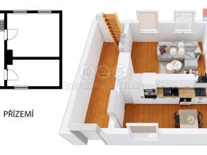 Prodej chalupy, Nalžovské Hory - Stříbrné Hory, 65 m2