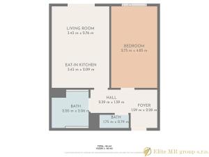 Prodej bytu 2+kk, Mladá Boleslav, U Kasáren, 48 m2