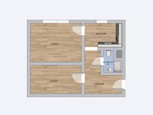 Prodej bytu 1+kk, Hrádek nad Nisou, Pod tratí, 39 m2