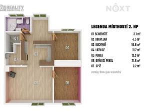 Prodej rodinného domu, Kroměříž, Braunerova, 143 m2