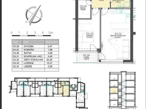 Pronájem bytu 2+kk, Kutná Hora, Za Lidkou, 53 m2