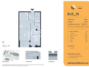 Prodej bytu 2+kk, Praha - Bohnice, Lodžská, 69 m2