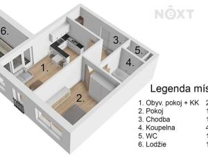 Prodej bytu 2+kk, Olomouc, Aloise Rašína, 73 m2