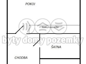 Pronájem bytu 1+kk, Olomouc, Frištenského, 34 m2
