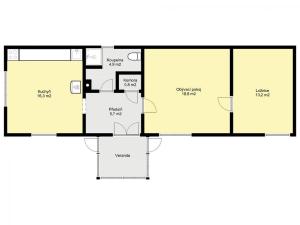 Prodej rodinného domu, Nučice, 60 m2