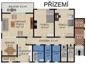 Prodej rodinného domu, Strakonice, Na Hrázi, 296 m2