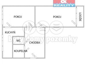 Prodej bytu 2+1, Orlová - Lutyně, Kpt. Jaroše, 56 m2