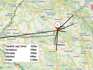 Pronájem bytu 2+1, Hradec Králové, Labská kotlina, 54 m2