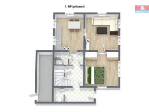 Prodej rodinného domu, Stříbrná, 108 m2