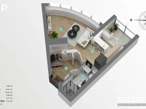 Prodej bytu 1+kk, Hradec Králové, Palachova, 41 m2