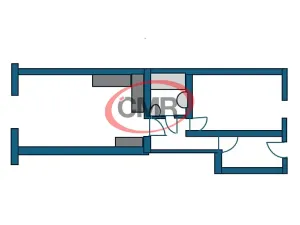 Pronájem bytu 2+kk, Praha - Smíchov, Štefánikova, 46 m2