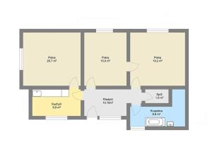 Prodej rodinného domu, Vlastějovice, 85 m2