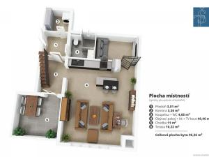 Prodej bytu 2+kk, Šestajovice, Komenského, 106 m2