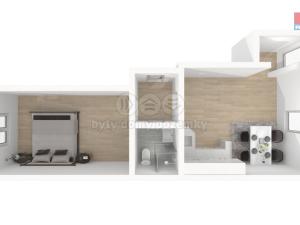 Prodej bytu 2+kk, Praha - Michle, Baarova, 43 m2