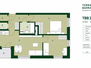 Prodej bytu 3+kk, Praha - Hlubočepy, Silurská, 71 m2