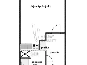 Prodej bytu 1+kk, Praha - Háje, Hlavatého, 27 m2