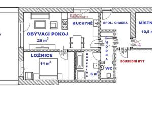 Prodej bytu 2+kk, Luhačovice, Masarykova, 76 m2