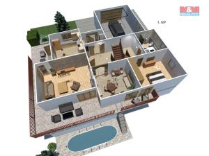 Prodej rodinného domu, Chomutov, Ve Stráni, 494 m2