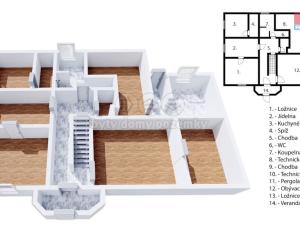 Prodej rodinného domu, Litomyšl - Nová Ves u Litomyšle, 126 m2