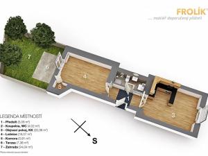 Pronájem bytu 2+kk, Praha - Dejvice, Jaselská, 48 m2