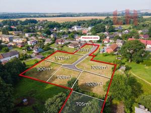Prodej pozemku pro bydlení, Bravantice, 900 m2