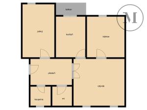 Prodej bytu 3+1, Dobrá Voda u Českých Budějovic, Lázeňská, 92 m2