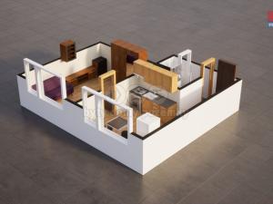 Pronájem bytu 1+1, Ústí nad Labem - Severní Terasa, Glennova, 35 m2