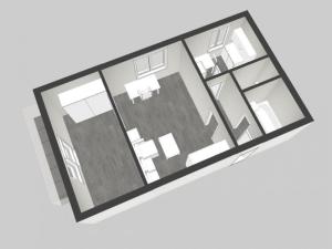 Pronájem bytu 2+1, Náchod - Staré Město nad Metují, Václavická, 46 m2