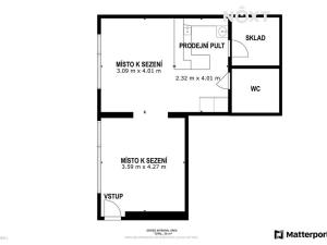 Pronájem obchodního prostoru, Zlín, Sokolovská, 50 m2
