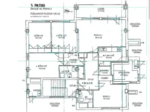 Prodej bytu 5+1, Praha - Braník, Školní, 120 m2