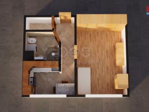 Prodej bytu 1+1, Hradec Králové, Sezemická, 32 m2