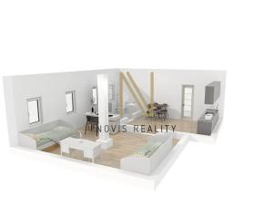 Pronájem bytu 1+1, Plzeň, Denisovo nábřeží, 33 m2