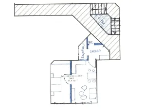Pronájem bytu 2+kk, Praha - Josefov, Maiselova, 50 m2