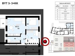 Prodej bytu 3+kk, Ivančice, 51 m2