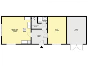 Prodej rodinného domu, Libodřice, 74 m2