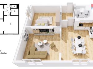 Prodej bytu 2+kk, Jesenice, V Lázních, 64 m2