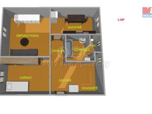 Prodej bytu 4+1, Vodňany - Vodňany II, Výstavní, 98 m2