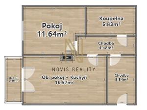 Pronájem bytu 2+kk, Blovice, Habrová, 44 m2