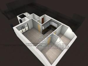 Pronájem bytu 3+kk, České Budějovice, Fráni Šrámka, 66 m2