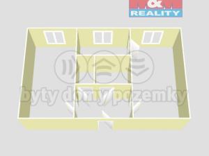 Prodej bytu 2+1, Most, Jaroslava Vrchlického, 54 m2