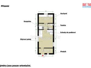 Prodej chaty, Cheb - Podhrad, 52 m2