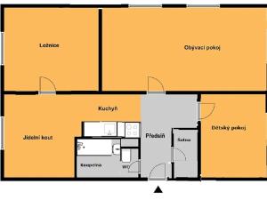Pronájem bytu 4+1, Ústí nad Labem, Truhlářova, 85 m2
