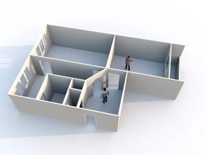 Pronájem bytu 2+1, Chomutov, Kamenná, 59 m2