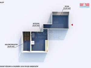 Prodej rodinného domu, Zbiroh, Bezručova, 77 m2
