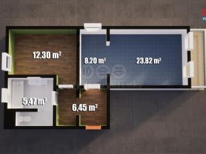 Prodej bytu 2+kk, Turnov, Křišťálová, 57 m2