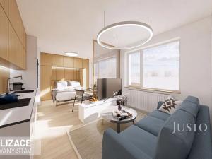 Prodej bytu 1+kk, Praha - Vysočany, Pod Harfou, 30 m2